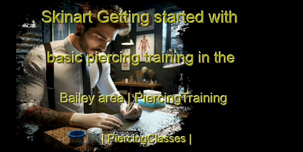 Skinart Getting started with basic piercing training in the Bailey area | PiercingTraining | PiercingClasses | SkinartTraining-Canada